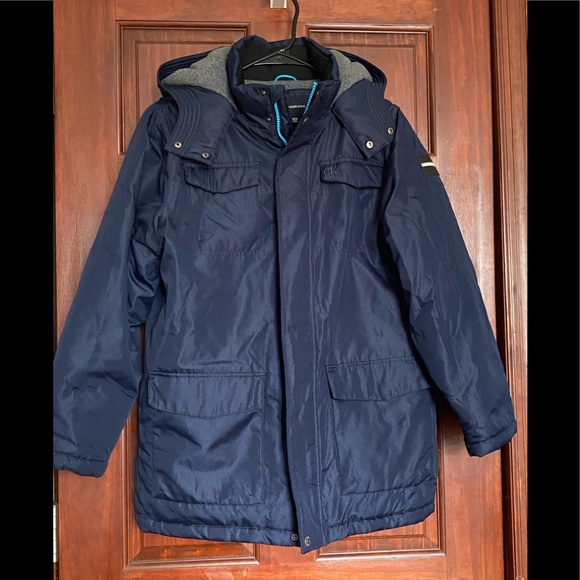Calvin Klein Jeans kids Navy Blue Winter Coat - Picture 13 of 13